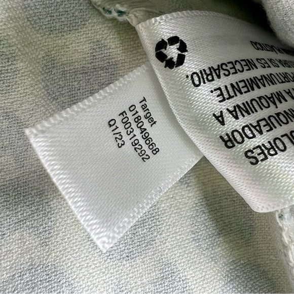 A New Day Ivory & Green Geo Print High Rise Stretch Skinny Ankle Pants Sz 4 NWT - Picture 10 of 15